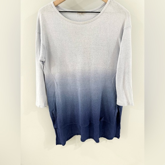 Mododoc Ombré Tunic Blue Size XS - Picture 4 of 6